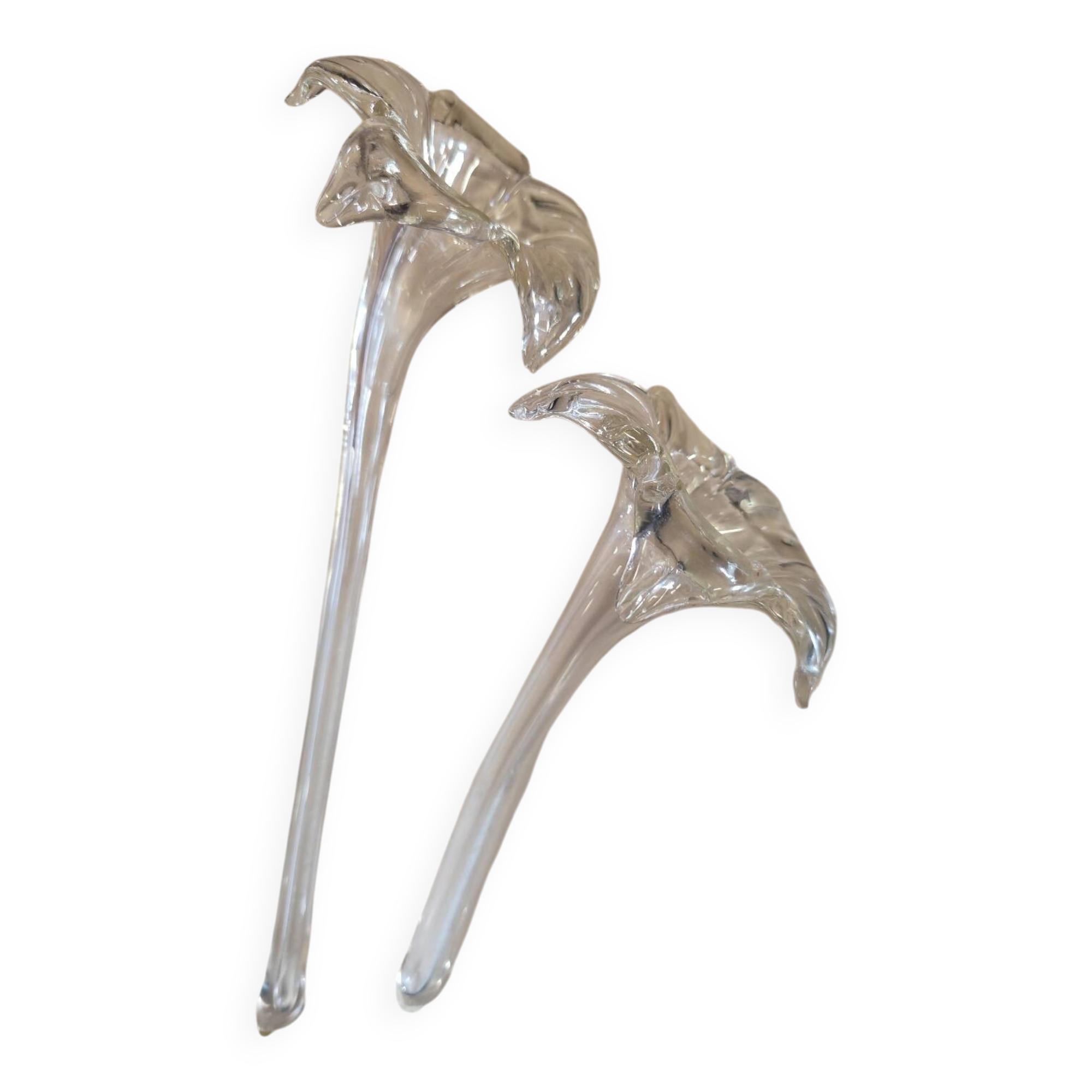 Vintage glass flowers