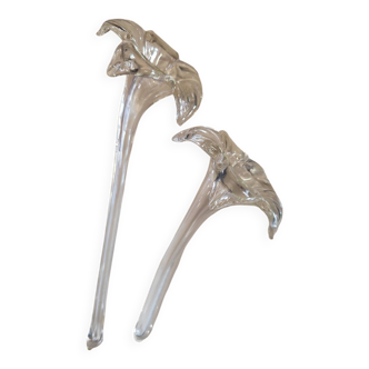 Vintage glass flowers