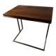 Table d’appoint bois métal art deco