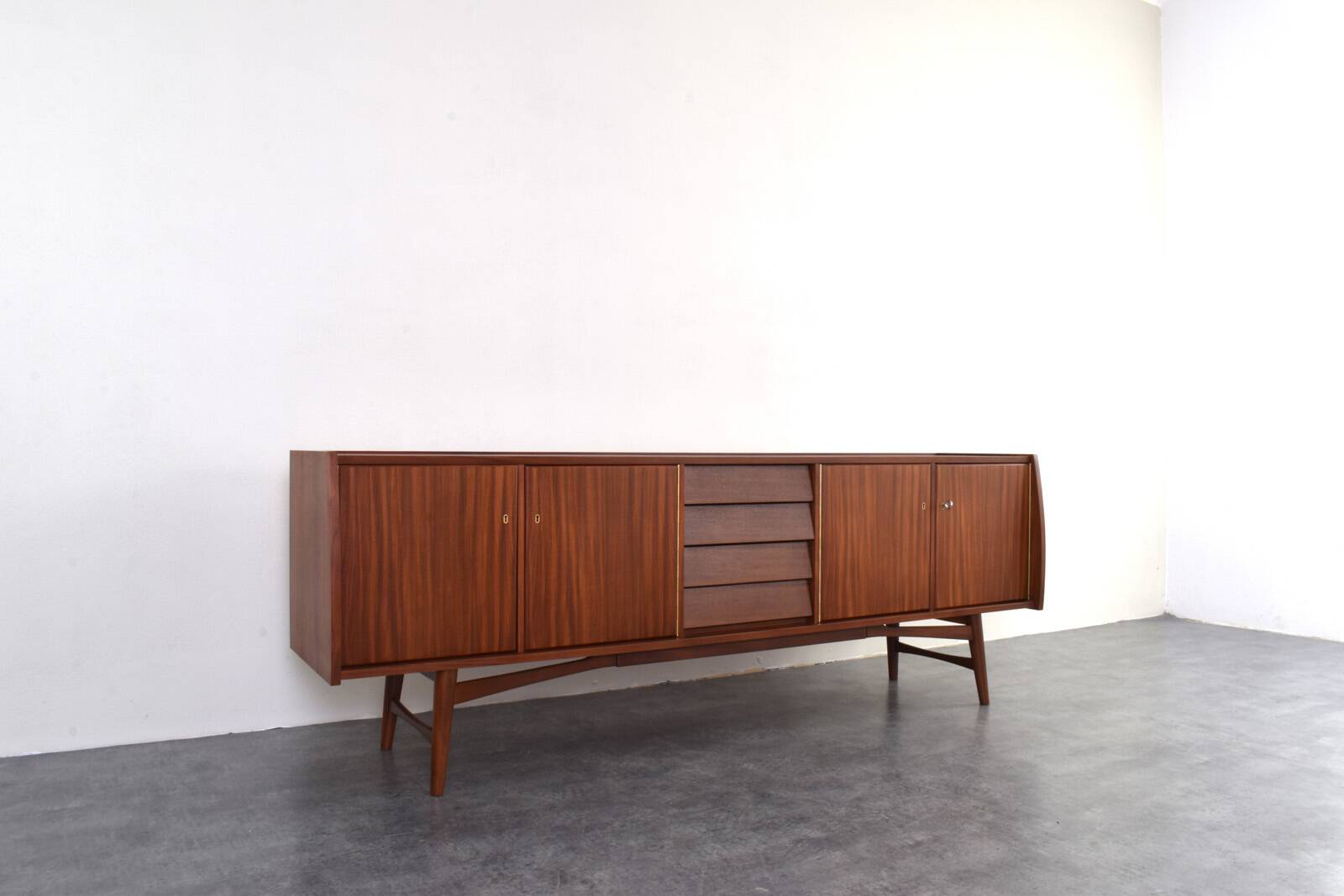 Mid-Century Danish Teak Sideboard, 1960s.