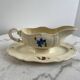 Ironware sauceboat Sarreguemines and Digoin