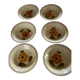 Set of hollow plates
