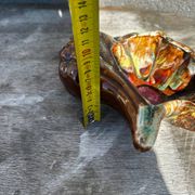 Vintage ceramic seashell trinket tray from Vallauris, 20/17 cm