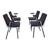 4 Chaise salle à manger Allibert 1970
