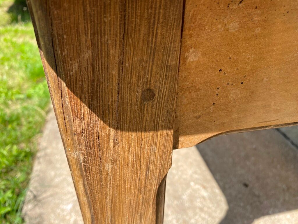 Farm table dining kitchen with solid wood dining 1950 150x79x72cm