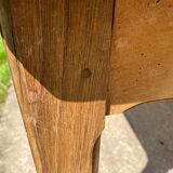 Farm table dining kitchen with solid wood dining 1950 150x79x72cm