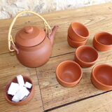 Terracotta tea set
