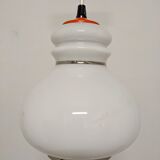 Suspension of the 70s in white opaline
