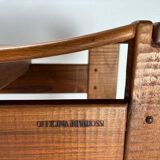 Wooden Stools attributed to Giuseppe Rivadossi for Officina Rivadossi, Italy, 1970s, Set of 2