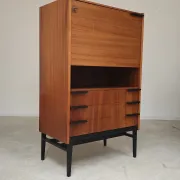 Wooden secretary by Frantisek Mezulanik for Up Zavody