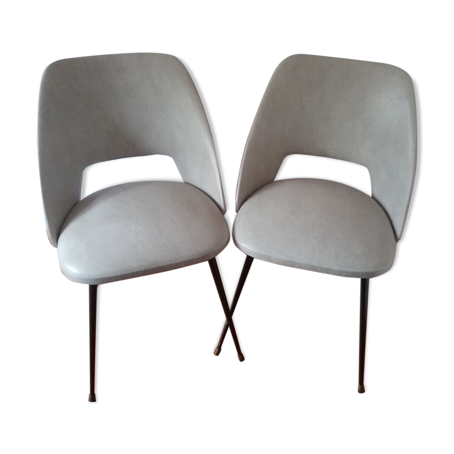 Chaises tonneau 70