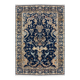 Iranian oriental carpet Kashan - handmade: 1.42 x 2.00 metres in Wool and Silk