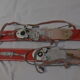 Paire de ski ancien en bois
