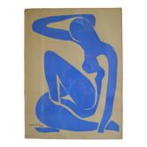 Matisse " nu bleu " 1952 affiche sérigraphie spadem 1971