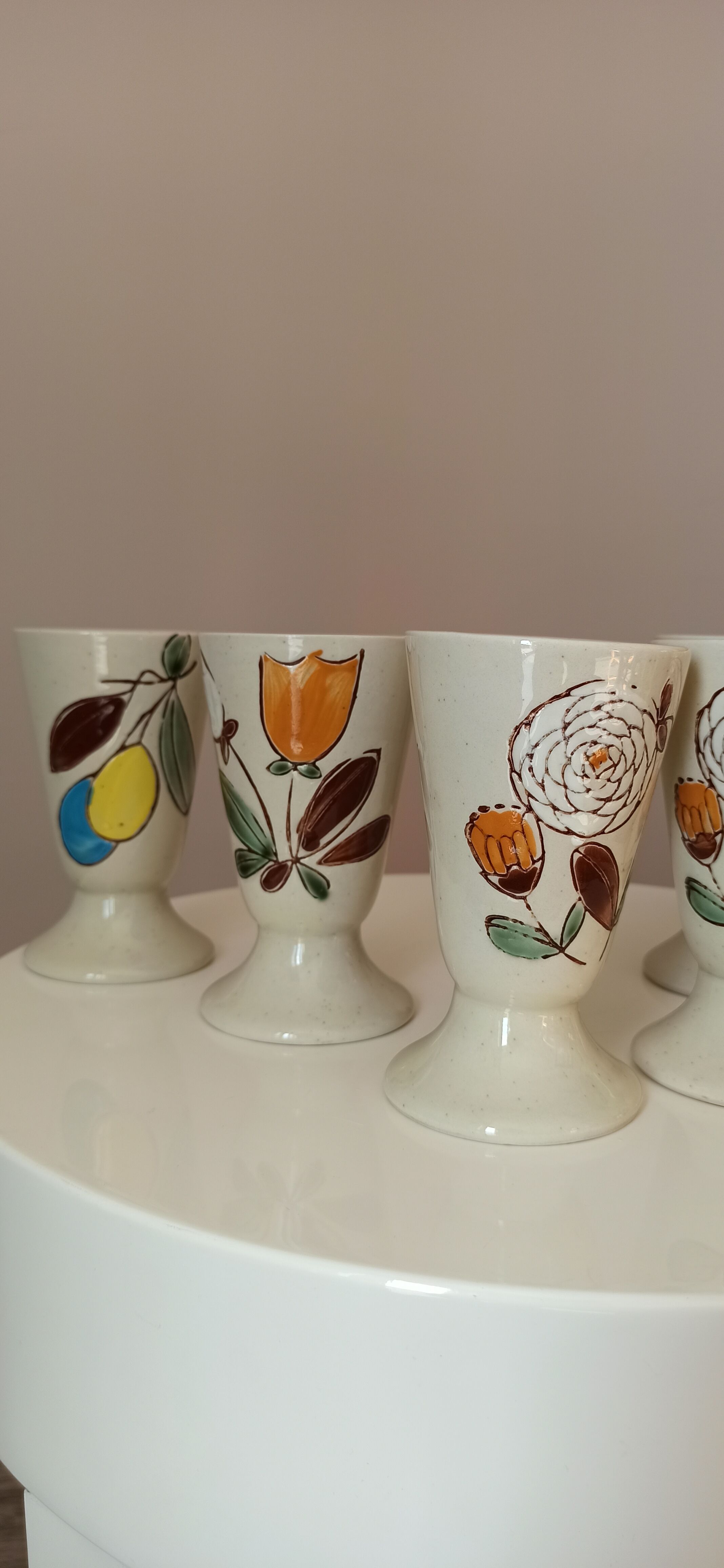 Mazagrans en grès vintage