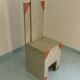 Neo-Brutalist and Postmodern Console-Pedestal – Unique artisan piece.