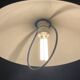 Vintage 80s white and blue suspension design