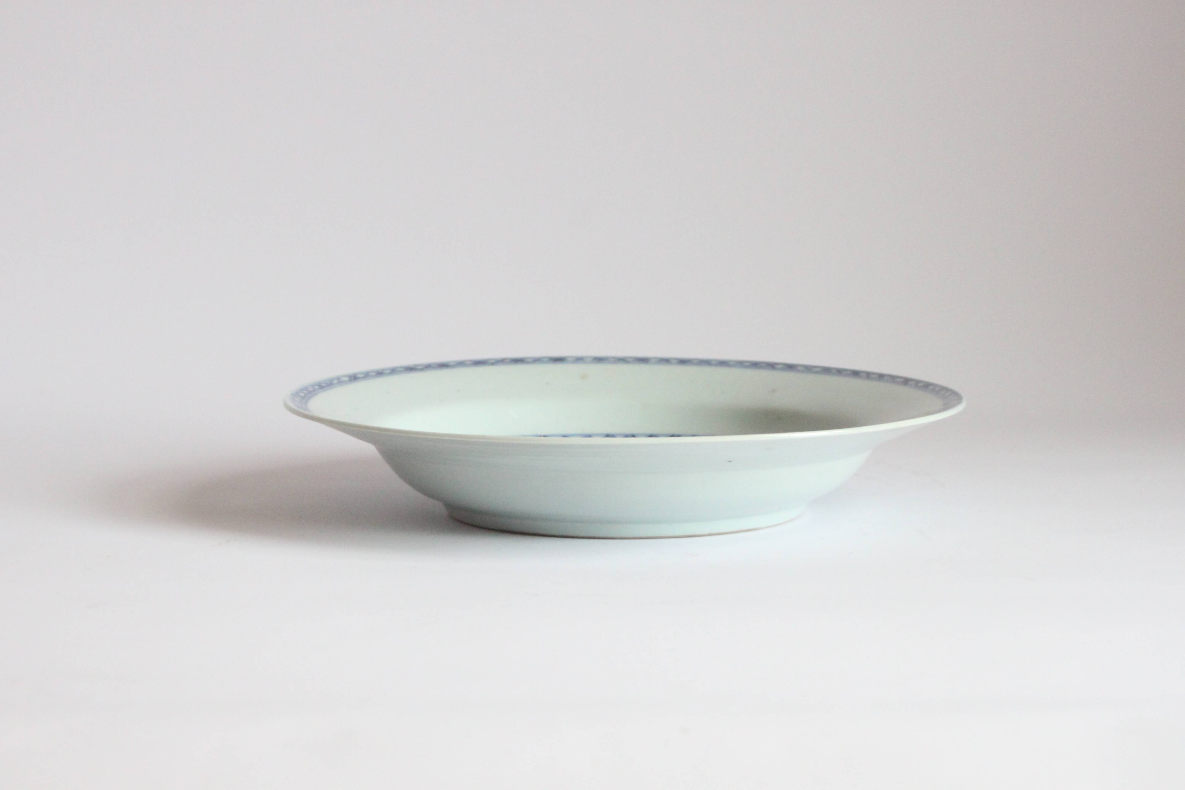 Qianlong export porcelain plate, China 18th