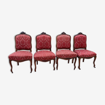 4 chaises de salon