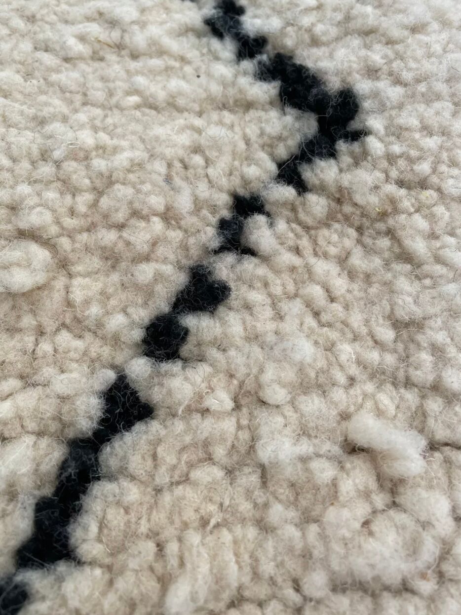 Carpet Beni Ourain Vintage corridor 80x350 cm