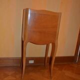 Louis VX style bedside table in light wood