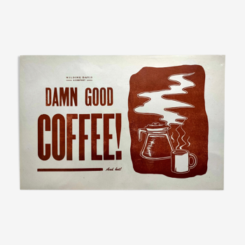 Affiche Good Coffee