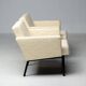 Pair of cream wool lounge chairs Martin Visser SZ48