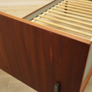 Teak bed, Danish design, 1960s, designer: Hans J. Wegner, manufacturer: Get