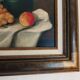 Still life with fruit signed Leroux