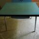 Blue formica dining set