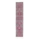 Vintage Turkish hand-knotted tribal runner 80	x378