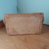 Rattan wicker wall shelf