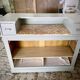 Wood and marble bar