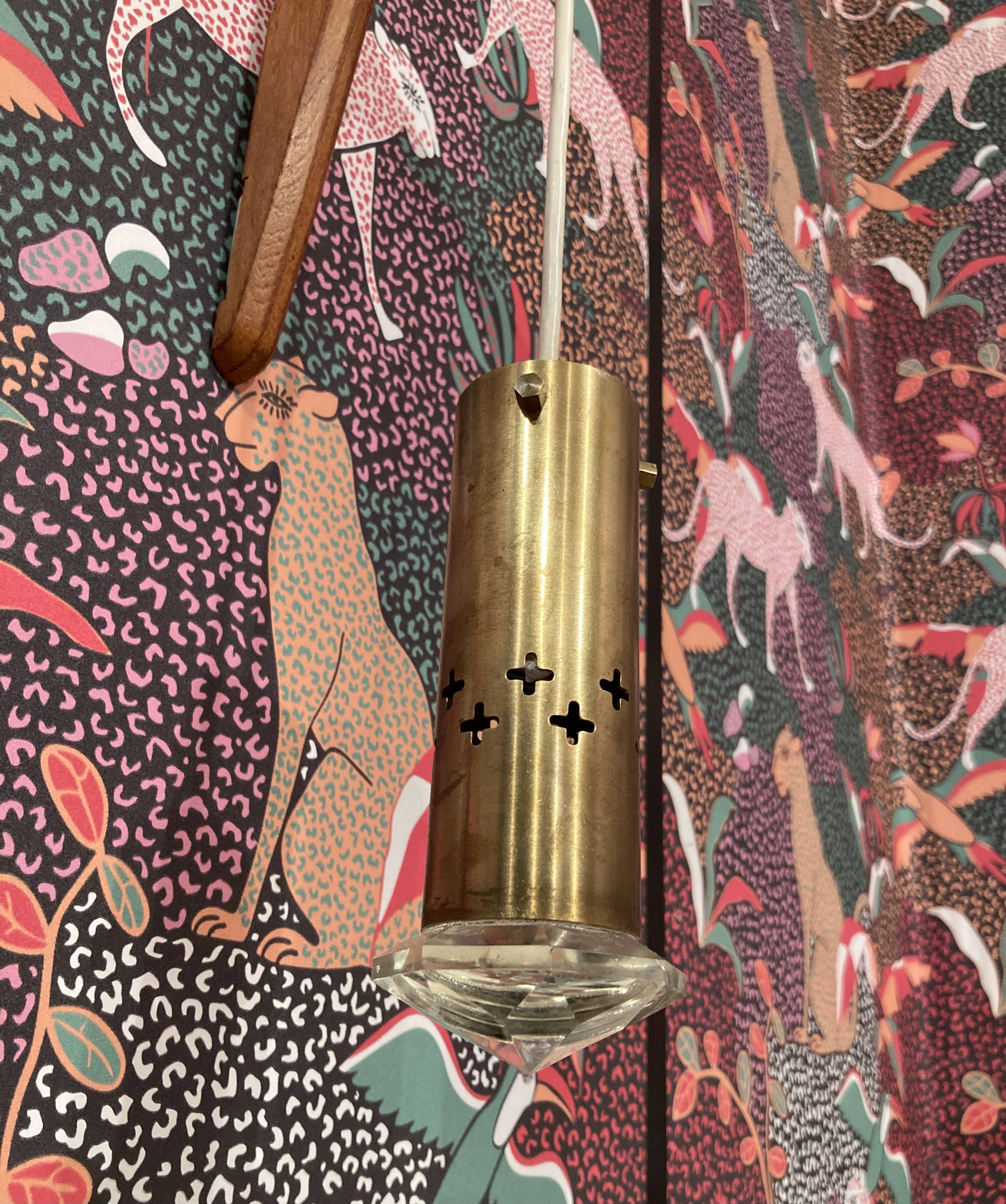 Set of two Scandinavian design wall lights from the 1950s