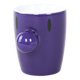 Mug en porcelaine violette, design danois, années 1970, fabriqué par HOPTIMIST