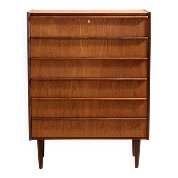 Vintage Teak Dresser, 1960s