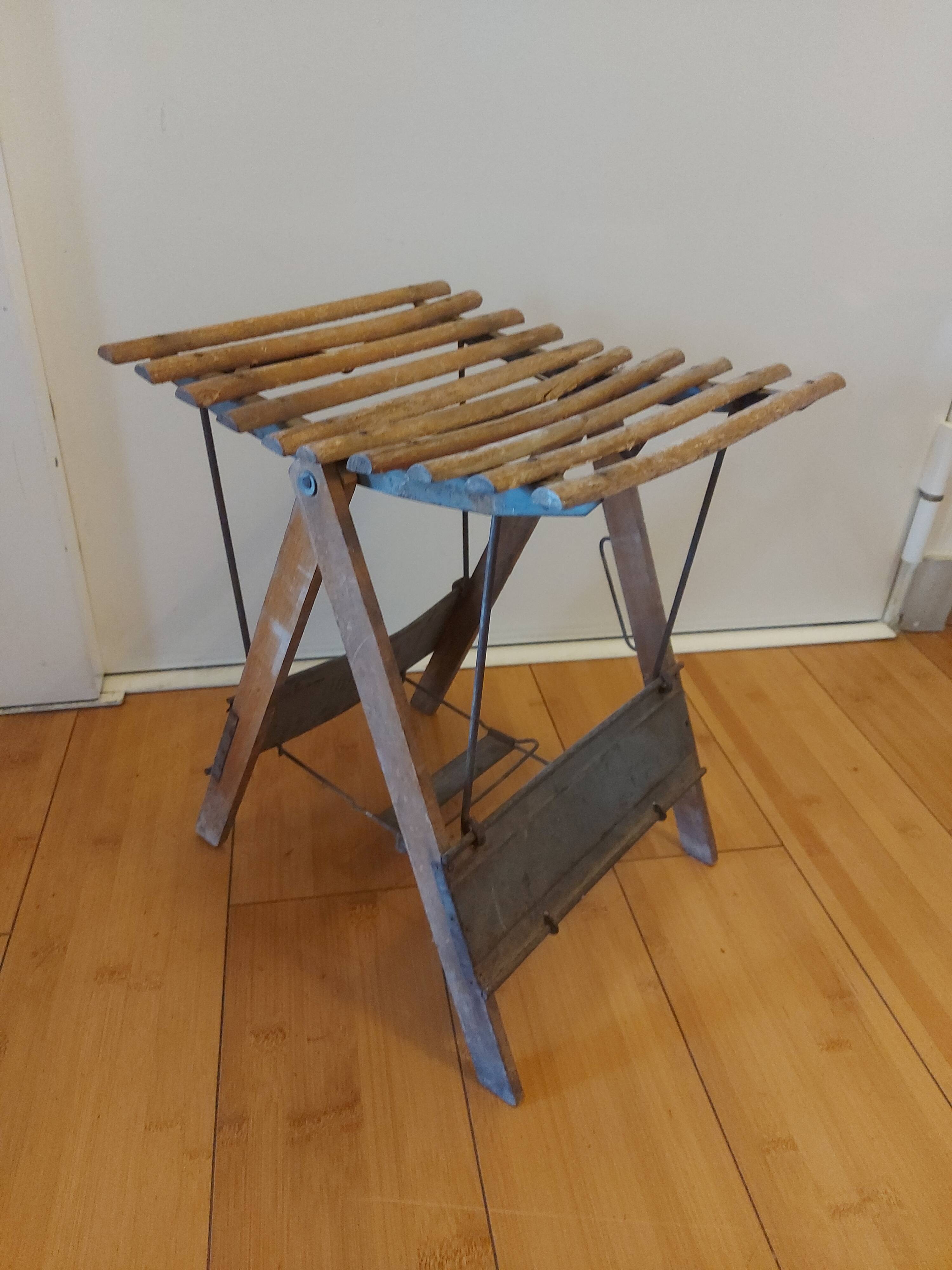 Chaise pliante vintage, hercule
