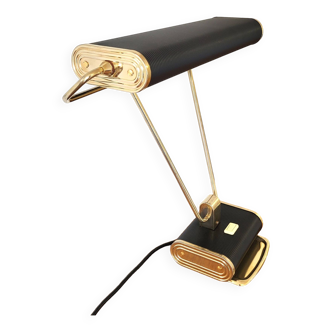 Vintage desk lamp Jumo edition in metal and brass, from the 40s/50s