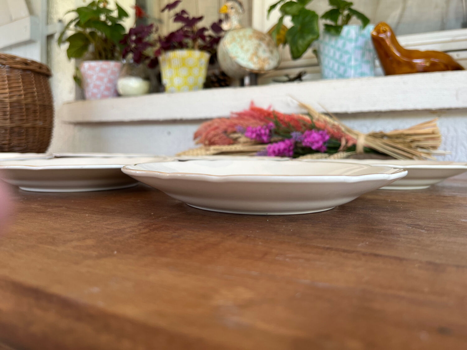 6 Villeroy&Boch dessert plates