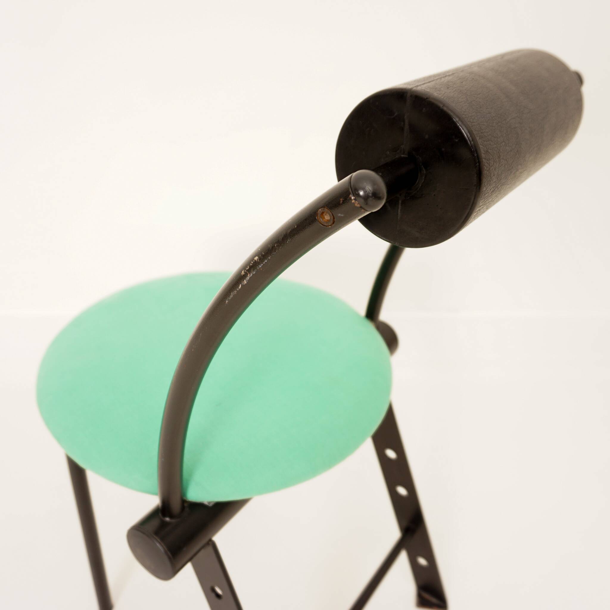 Postmodern Green Chair, 1980