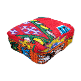 Moroccan kilim pouf