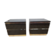 Laquered bedsides Éric Maville