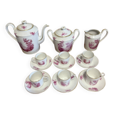 Limoges: 15-piece porcelain coffee service