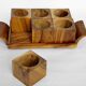 Wooden egg display