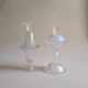 Set of 5 glass bowls