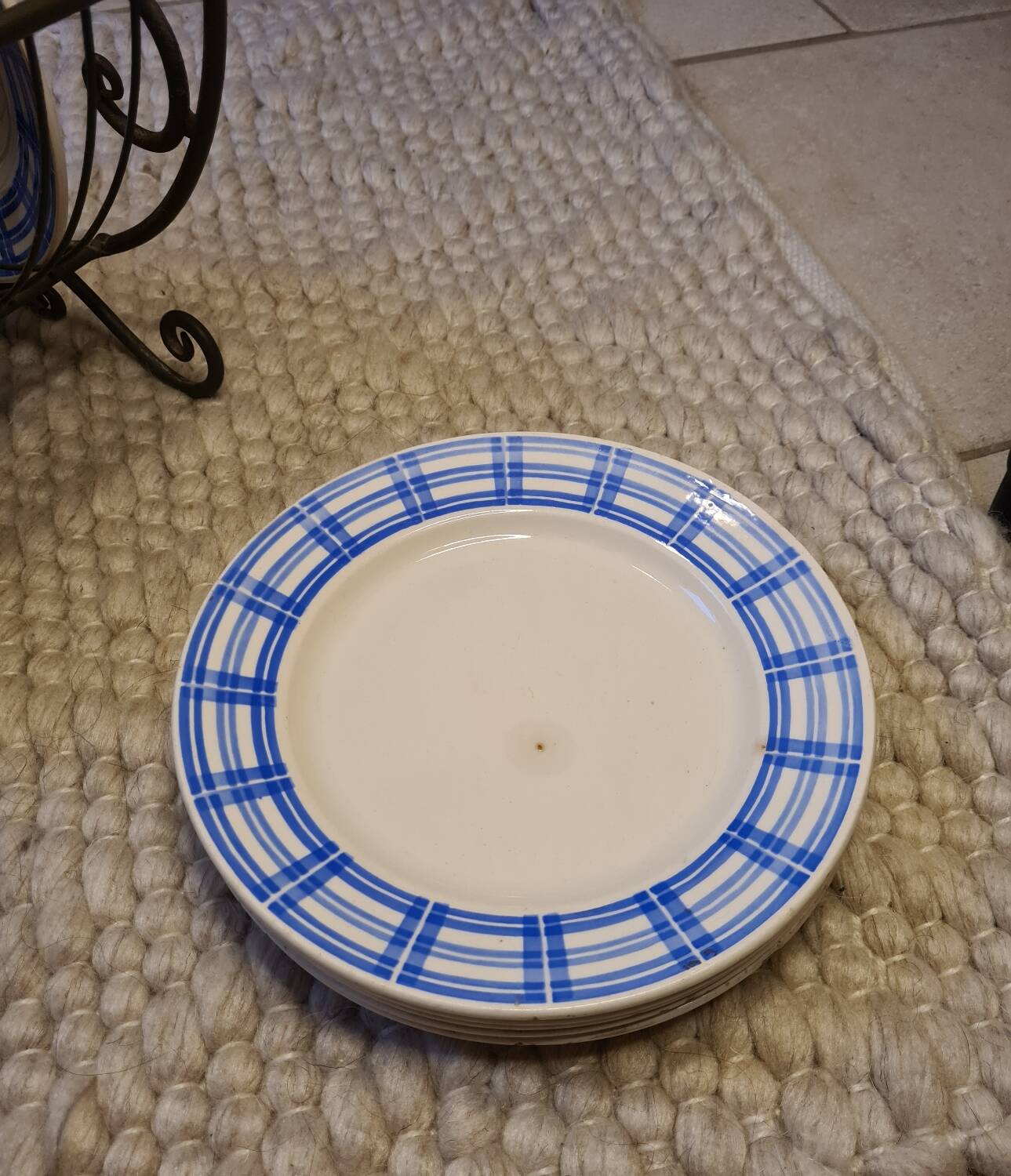 Old Badonvillers dessert plates