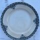 2 old earthenware plates - Rare model