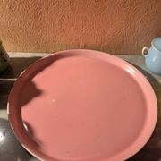 6 petits pots de crème en porcelaine de limoges avec plateau