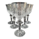 6 Liqueur glasses – Mouth-blown and hand-cut crystal