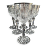 6 Liqueur glasses – Mouth-blown and hand-cut crystal